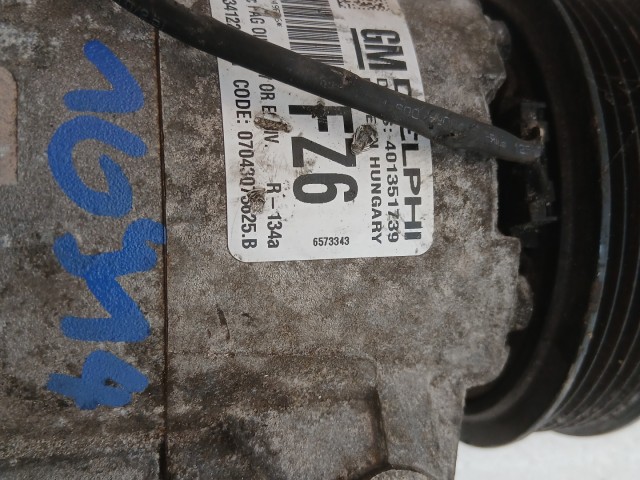 Opel Astra J 2009-2015 Klíma kompresszor Használt  
