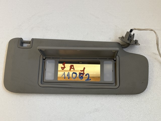 Opel Astra J 2009-2015 Napellenző Használt szürke tükrös világítással jobb