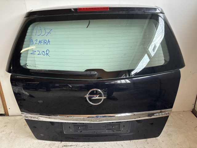 11337 Opel Zafira B 2005-2014 2005-2014 Csomagtérajtó Z20R Fekete