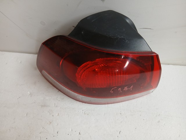 6941 Volkswagen Golf 6 2008-2013 Lámpa , Fényszóró Használt Bal hátsó