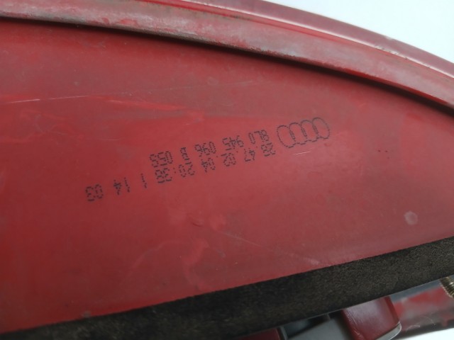 3194 Audi A3  8L 1996-2003 Lámpa , Fényszóró Használt  Jobb hátsó